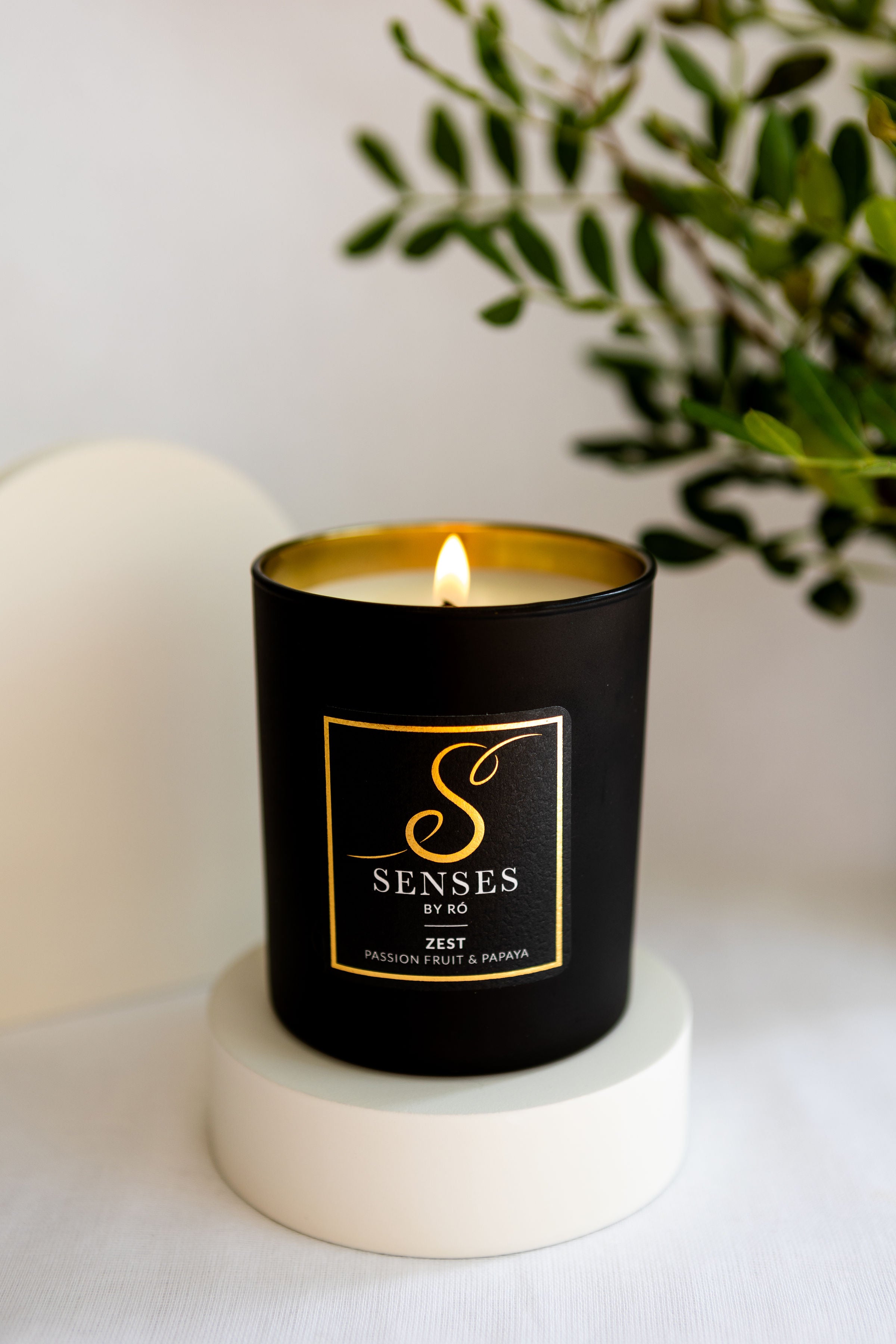 ZEST Handmade Candle - Passion fruit and Papaya