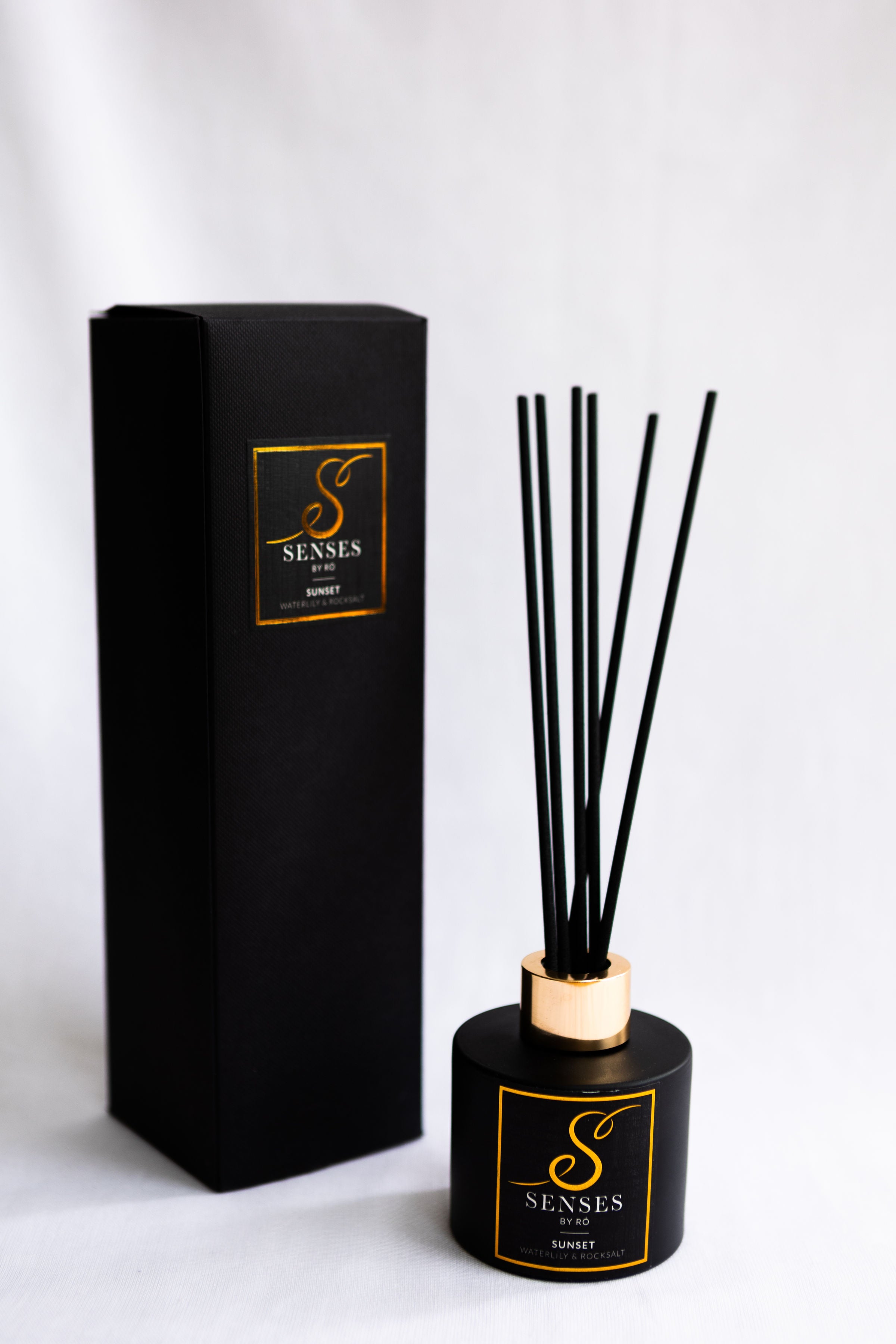 Sunset Diffuser SUNSET - Waterlily & Rocksalt Reed Diffuser – Senses By Ro