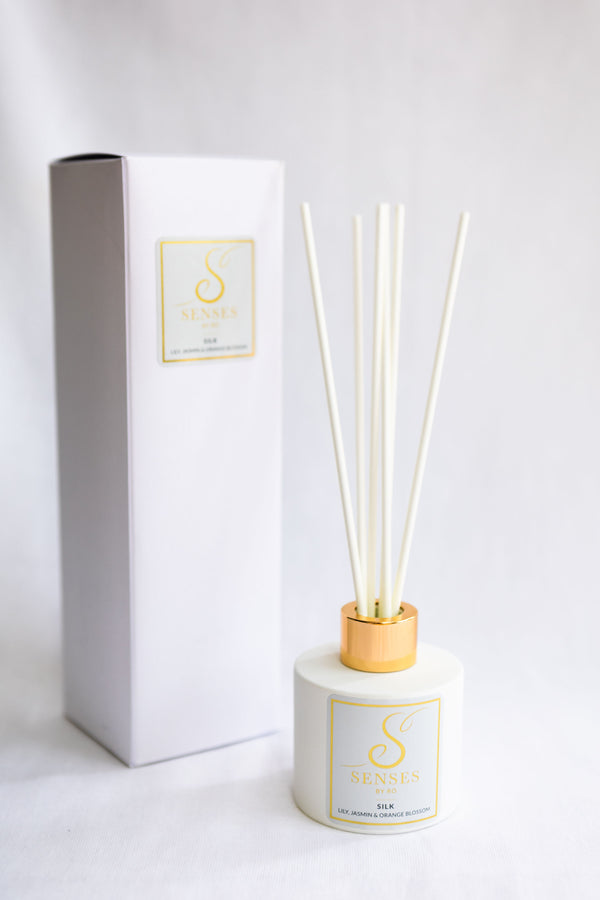 SILK Reed Diffuser - Lily, Jasmine and orange blossom