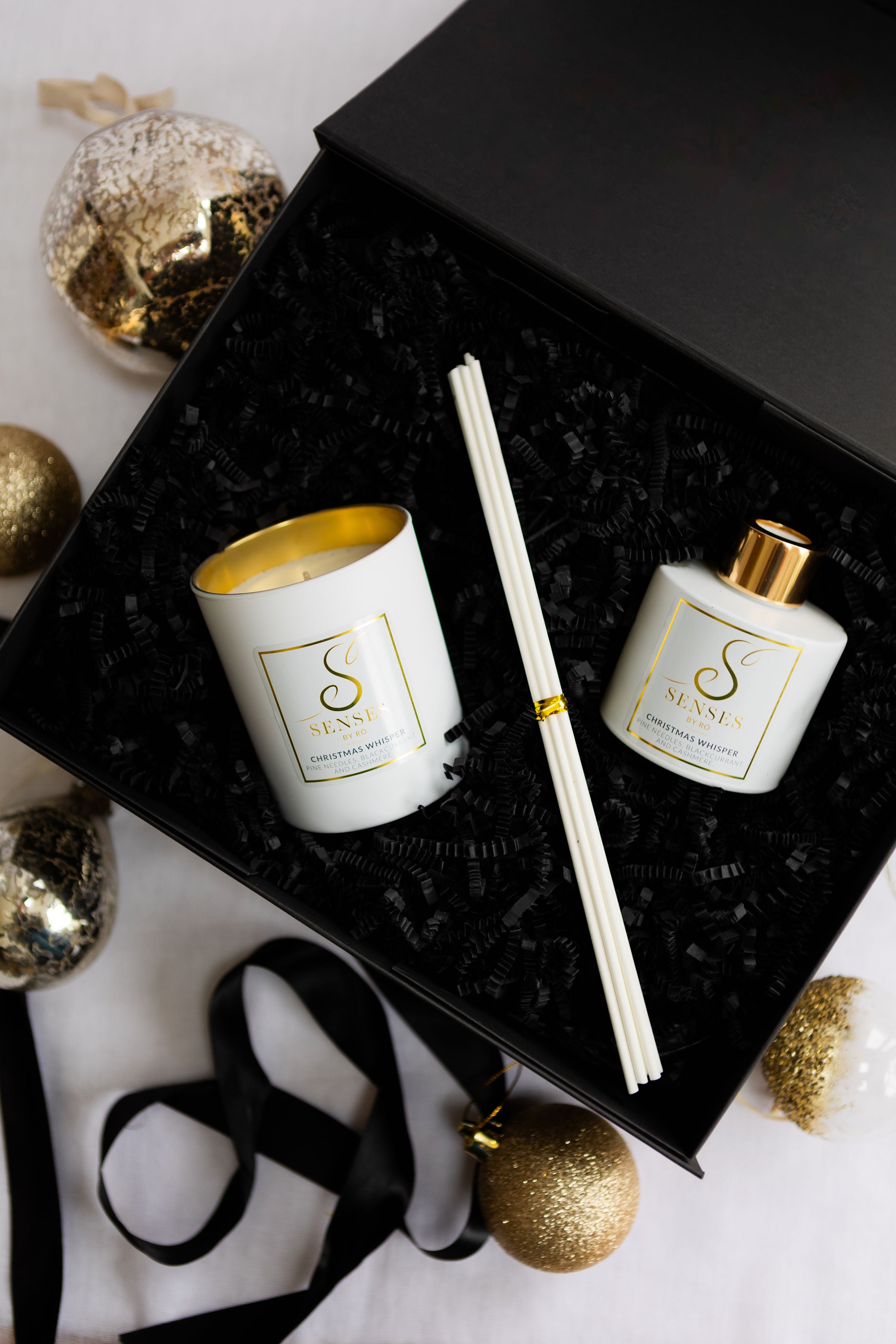 Christmas Whisper Candle And Diffuser Gift Box – Senses By Ro
