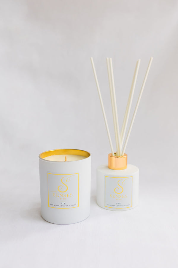 SILK Handmade Candle and Diffuser Gift Set