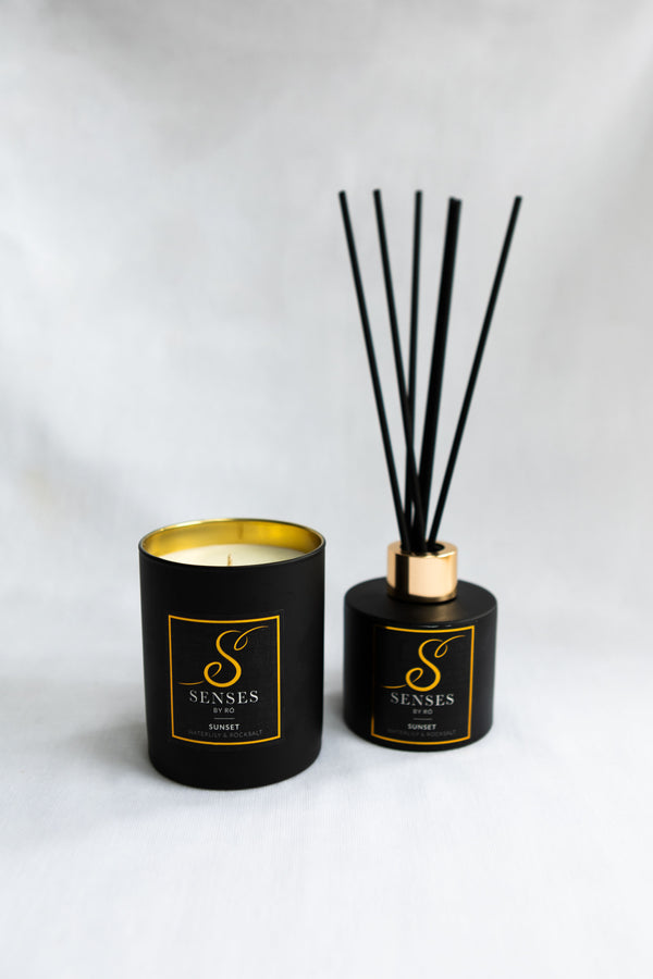 SUNSET Handmade Candle and Diffuser Gift Set