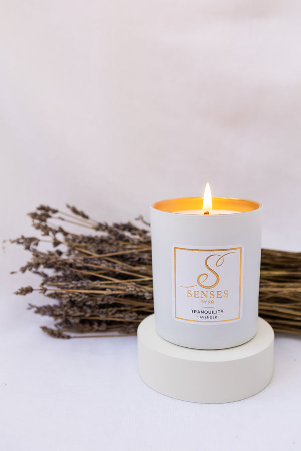 TRANQUILITY  Handmade candle - Lavender