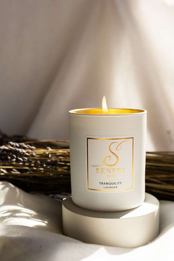 TRANQUILITY  Handmade candle - Lavender